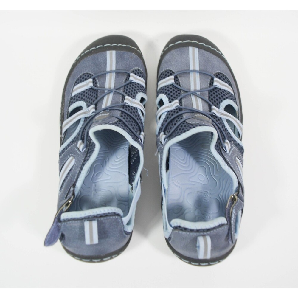 J Sport Jambu Bleeker Blue Pull On Fisherman Hiking Walking Sandals Sz 7.5M - Picture 5 of 7